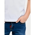 thumbnail image 4 of Camiseta informal con estampado de dibujos animados de tornado para niño: manga corta, cuello redondo, ideal para deportes de verano al aire libre, ideal como regalo., 4 of 6