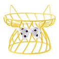 thumbnail image 1 of Cuenco de cerámica para mascotas, plato de alimentación para mascotas, soporte , Protector de cuello, aperitivo enlatado Soporte amarillo Yuyangstore Cuencos para gatos, 1 of 8