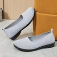 thumbnail image 6 of Xiaoxatg Women's Casual On Shoes Low Heel Round Toe Comfortable Loafers for Daily Wear and Stylish Dating Outfits with Jeans Dresses and Shorts 6 Grey, 6 of 9