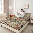 thumbnail image 4 of Castle Fairy Baseball Print Twin Sheet Sets for Boys Girls,Sport Gamer Bedding, 4 of 7