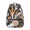 thumbnail image 1 of Cottagecore Fungi School Backpack Boho Woodland Fairy Tale Mushroom and Botanical Design Psychedelic Aesthetic Backpack, 1 of 6