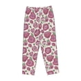thumbnail image 4 of Goofa Rose Flowers Printed Soft Pajama Pants for Women, Wide Leg Comfy Casual Lounge Yoga Pants-XX-Large, 4 of 9