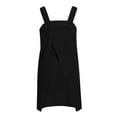 thumbnail image 4 of WMTBSRSW Women's Linen Apron Dress Pinafore Dress Loose Casual Straps Gardening Dress Lightiweight Summer Dresses with Pockets for Outdoor Cooking and Farm Work, 4 of 8