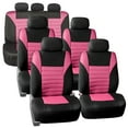 thumbnail image 1 of FH Group Car Seat Covers Full Set Pink 3D Air Mesh - Universal Fit, Automotive Seat Covers, Airbag Compatible, Split Bench Rear Seat, Washable Car Seat Cover for SUV, Sedan, 1 of 8