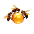 thumbnail image 5 of cartoon Bee Honey Sticker Stickers, Waterproof Bee Honey Sticker Sticker for Water Bottle Laptop Phone Cases Planner Skateboard Luggage Helmet Party Favor Decor, Ideal for Adults Teens Teacher Rewards, 5 of 9