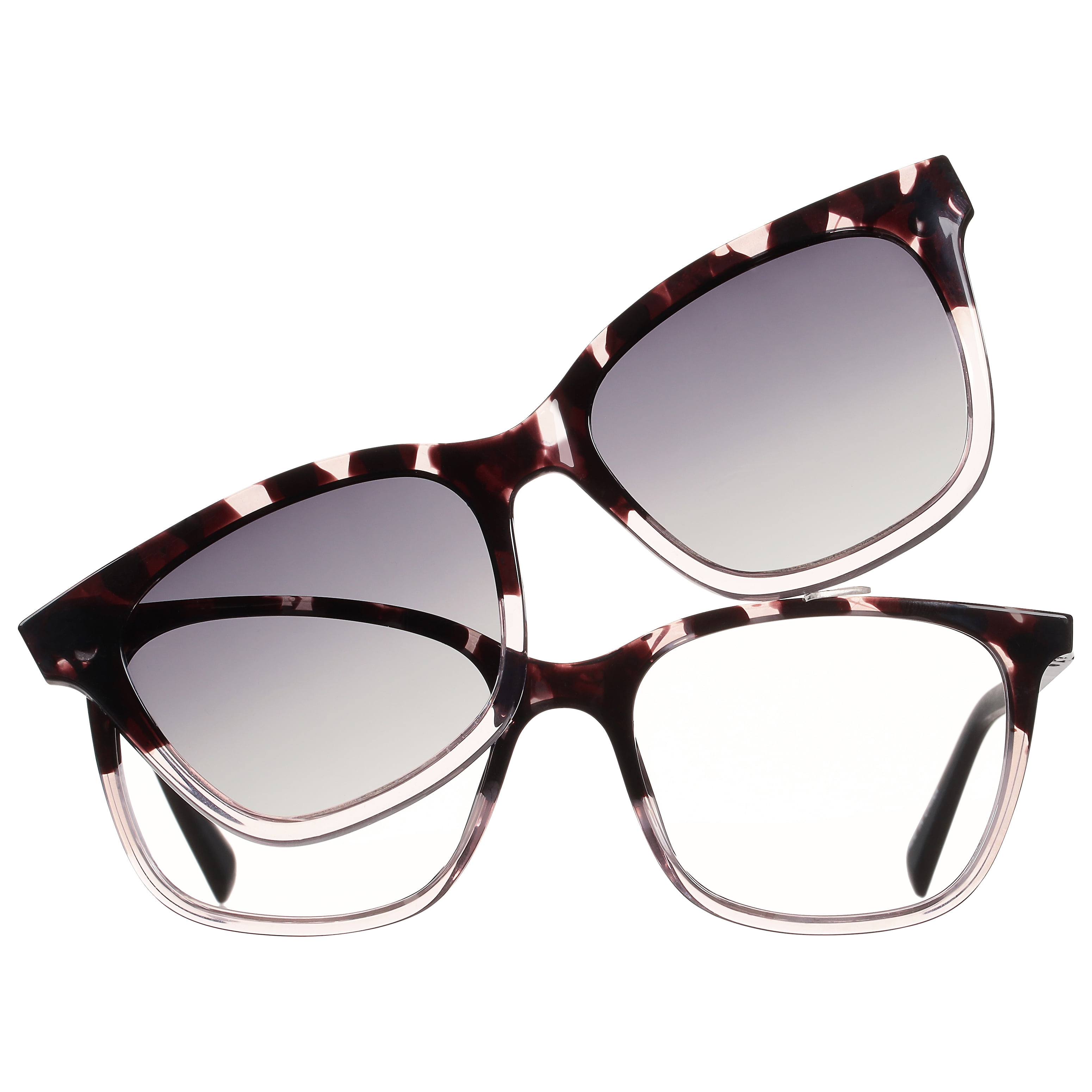 Bio Eyes Womens Prescription Eyeglasses, Terra, Pink Tortoise Gradient