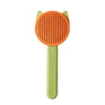 thumbnail image 1 of Clearance Pet Supplies Stainless Steel Cute Shape Pet Pin Comb Self-Cleaning Cat Comb Floating Hair Removal Pet Comb, 1 of 5