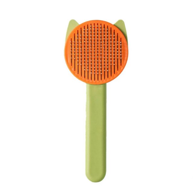Clearance Pet Supplies Stainless Steel Cute Shape Pet Pin Comb Self-Cleaning Cat Comb Floating Hair Removal Pet Comb