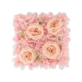 thumbnail image 2 of Fondo de fotografía de Panel de flores artificiales, decoración romántica para el Día de San Valentín, arreglos florales para decoración para , Rosa Rosa, 2 of 8