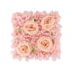 thumbnail image 2 of Fondo fotográfico con paneles de flores artificiales para decorar el hogar. Rosa durazno, 2 of 9