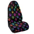 thumbnail image 7 of KUIFORTI Paw Print Car Seat Cover Protector Front Seats Only Waterproof Fashioin Towel Seat Cover Lightweight Car Seat Towel Car Accessories for Suv Vans, 7 of 7