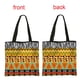 thumbnail image 3 of Bolso de mano estilo africano para mujer, bolso con asa superior con estampado tradicional afro para mujer, bolso de compras para niña, bolso de hombro, 3 of 5