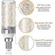 thumbnail image 4 of 4 Pack E14 Led Bulb 12w 1200lm Halogen Lamp Equivalent 100w 3000k Warm White Ac220-240v, 4 of 5