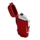 thumbnail image 4 of Daboolka 2 en 1 USB recargable impermeable eléctrico de doble arco encendedor de cigarrillos antorcha (rojo), 4 of 8