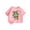 Pink 03, variant on DeHolifer Children's Cotton T-Shirts Cute Graphic Printed Crewneck Short Sleeve Casual Kids T-Shirts 2-12 Years