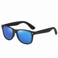 thumbnail image 1 of Polarised-Sunglasses-UV400-Protection Rectangular Sunglasses Retro Black Sun Glasses Unisex Classic Ultralight Shades 1pcs, 1 of 4