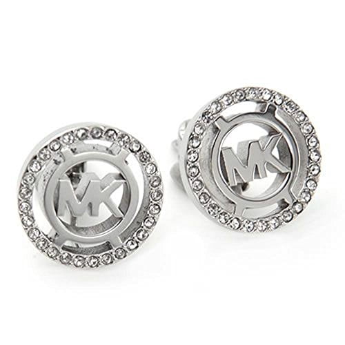 mk earrings silver