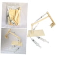thumbnail image 4 of WHAMVOX Mini Excavator Excavator Model Khaki Bamboo 1 Set for DIY Construction Challenges, 4 of 8