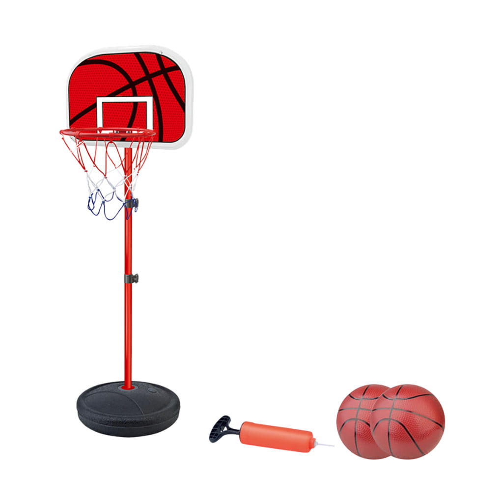 Yosoo Health Gear Mini Basketball Hoop Indoor Basketball Hoop Wall Mounted Basketball Hoop Set with Basketball Wrench Inflator for Kids Adults Indoor Play 