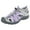 Gray/Lilac, variant on Northside Womens Santa Rosa 2.0 Sport Closed Toe Sandal