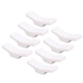 thumbnail image 1 of ColoMX 8PCS Resina Palillo Soporte Creativo Cerámica Simulación Cuchara Estante Tenedor Cuchillo Soporte Mesa Suministros (Blanco), 1 of 7