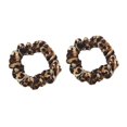 thumbnail image 4 of Juego de 2 bandas para el cabello Colcomx Gomas para el pelo suaves con estampado de leopardo, 4 of 6