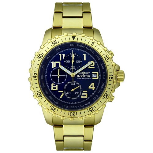 Invicta Men's 6399 Specialty Quartz Chronograph Blue Dial Watch