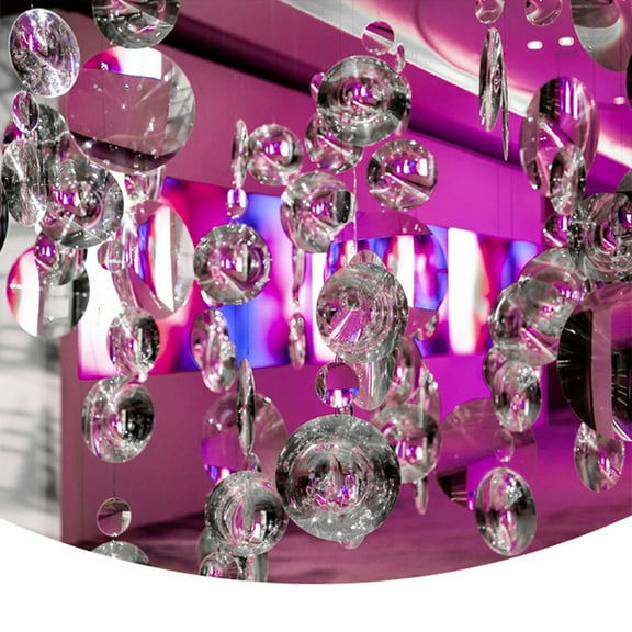 Masteelf  Vanity Mirror Round Black Pendant Hanging Travel Bride