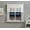 White - Coffee, variant on WARM HOME DESIGNS Single Flower White Lace Kitchen Valance for Coffee Decor. KIF White Valance
