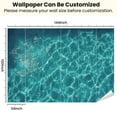 thumbnail image 3 of Peel and Stick Wallpaper Waterproof Swimming Pool Water Surface Wall Mural Decor Self Adhesive and Removable 100in x 144in, 3 of 8