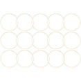 thumbnail image 3 of CIMAXIC Party 15Pcs Metal Hanging Rings Wall Hanging Metal Hoops Party Dream Catcher Rings,5.91"X5.91"X0.11", 3 of 4