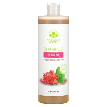 Nature's Gate Volumizing Shampoo, Awapuhi Ginger & Holy Basil, 18 Fl Oz