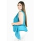 thumbnail image 2 of Blusa sin manga estilo chaleco Roman Fashion / Tallas Extras, 4053 (Azul claro) azul 42, 2 of 5