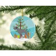 thumbnail image 2 of German Wirehaired Pointer Merry Christmas Tree Ceramic Ornament, 2 of 3