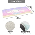 thumbnail image 3 of Haosy Cinnamoroll Wearing Overalls Bathroom Rugs Non Slip Absorbent Soft Plush Quick Dry Bath Mat, 39"x20", 3 of 8