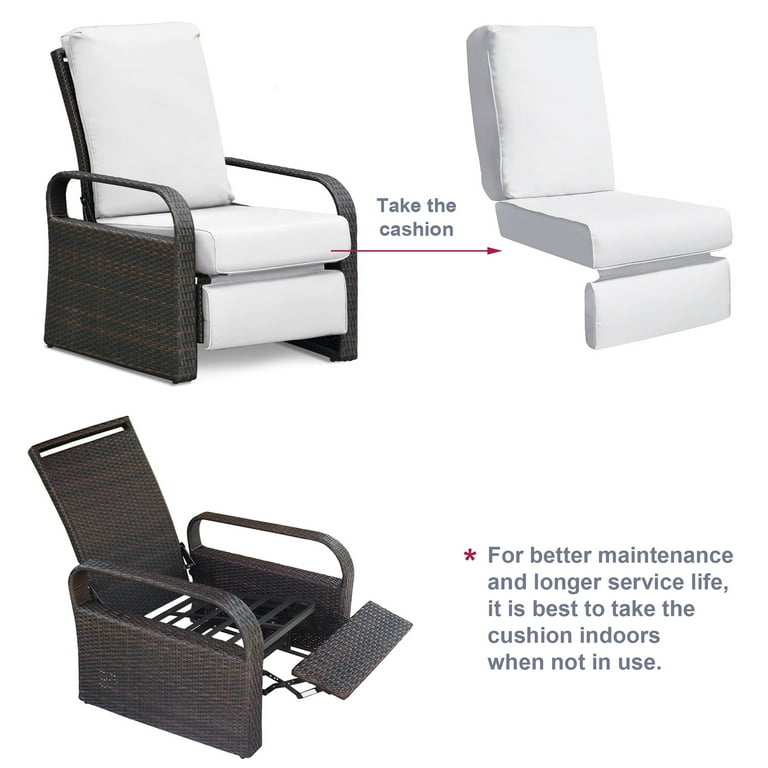 Replacement cushion for outdoor recliner new arrivals