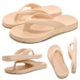 thumbnail image 1 of Chanclas playa flip flaps sin deslizamiento para hombres mujeres (caqui 44-45), 1 of 9