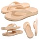 thumbnail image 1 of Chanclas playa flip flaps sin deslizamiento para hombres mujeres (caqui 44-45), 1 of 9