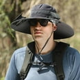 thumbnail image 2 of Solar Powered Hat with Fans for Men and Women Ideal for Fishing and Outdoor Activities Featuring Wide Brim and UPF 50 Protection, 2 of 6