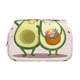 thumbnail image 2 of Easygdp Avocado Lovers Wearing Umbrella para Estuche de Lápices con Tapa Flip, Suministros de Oficina y Universidad para Adolescentes y Adultos, 2 of 7