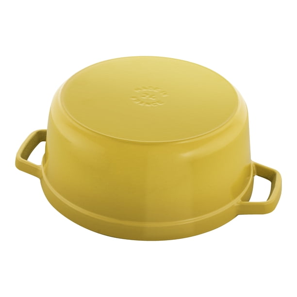 Staub La Cocotte 3.7 L Cast Iron Round Cocotte, Citron - Walmart.ca