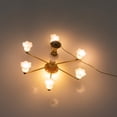 thumbnail image 5 of Modern Mini Chandelier Celing Lamp Model Layout Decor Accessory Warm Light, 5 of 7