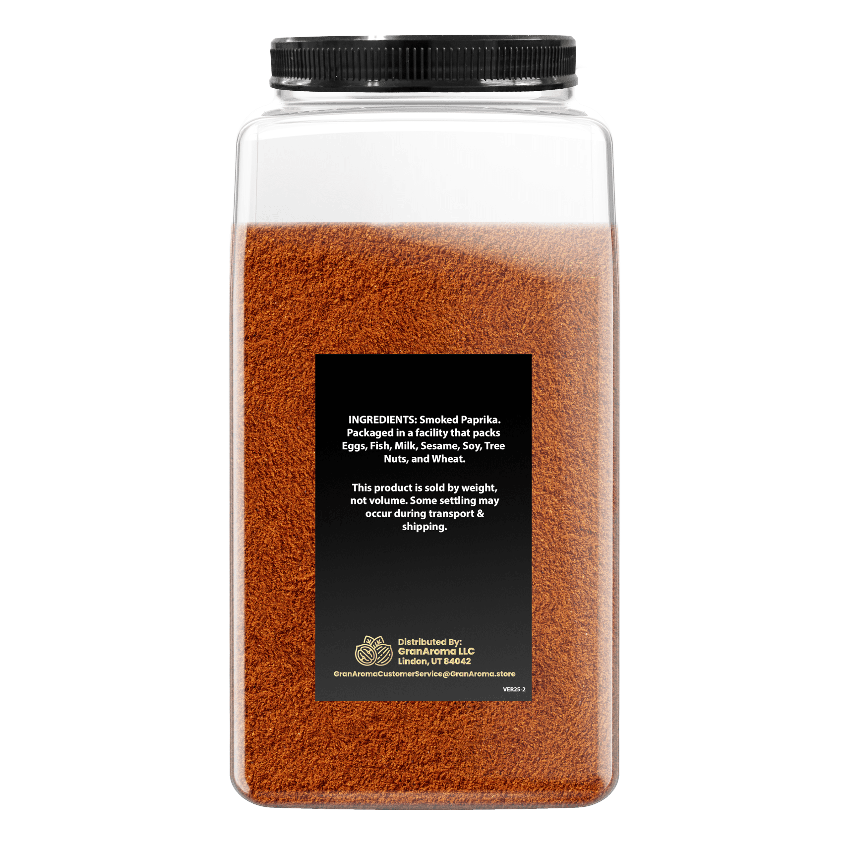GranAroma Smoked Paprika, 5 lb, Bulk Size, Versatile Spice, Bold Flavor