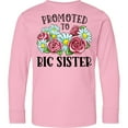 thumbnail image 3 of Inktastic Promoted to Big Sister with Flowers Long Sleeve Youth T-Shirt, 3 of 5
