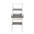thumbnail image 6 of 16.3" Foldable Wooden Ladder Chair - Dual Purpose Step Stool & Display Stand (16.3"L X 14.8"W X 34.3"H), 6 of 13