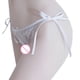 thumbnail image 5 of Gibobby Ropa interior termica Calzoncillos generales cómodos para las cuatro estaciones para mujer, bragas de Color sólido transpirables sin costuras de cintura media y(Blanco，Talla única), 5 of 5