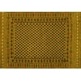 thumbnail image 1 of Ahgly Company Machine Washable Indoor Rectangle Southwestern Yellow Country Area Rugs, 2' x 3', 1 of 4