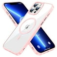 thumbnail image 4 of For Apple iPhone 15 Plus (6.7") Hybrid Clear Transparent Colors Edge Bumper with Magsafe Compatible, Slim Hard PC Phone Case Cover by Xpression - Blue Navy, 4 of 8