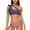 Blue & Red, variant on Womens Push Up Bikini High Support Two Piece Bikini Set Swimwear Swimsuits