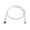 White, variant on Monoprice USB 2.0 Cable - 10 Feet - Black | USB Type-A Male to USB Mini Type-B 5-Pin, 28/24AWG, Gold Plated For Digital Camera, Cell Phones, PDAs, MP3 Players, Dash Cam